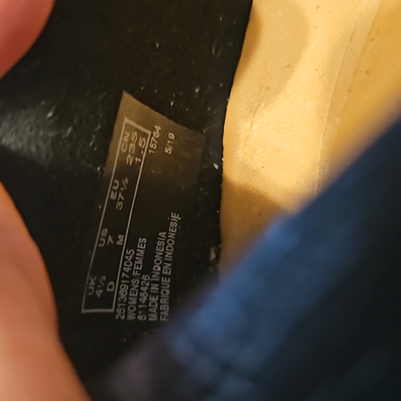 Unstructured By Clarks Un Blush Cap Women's Ballet Flat Bow Shoe Black Size 7M - Picture 8 of 8